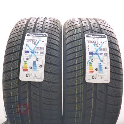 3. Opony 235/55 R17 4x BARUM 103V XL Polaris 5 Zimowe 2023