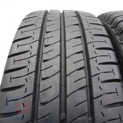 2. Opony 195/70 R15C 2x MICHELIN 104/102R Agilis Plus Letnie 2018 jak nowe 9,2-9,8mm