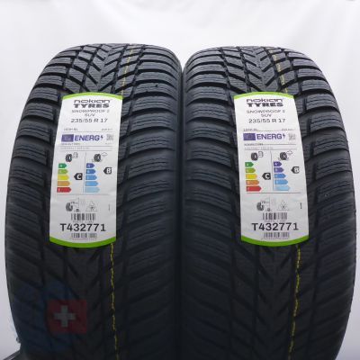 5. Opony 235/55 R17 4x NOKIAN 103H XL Snowproof 2 Zimowe 2025 Nieużywane