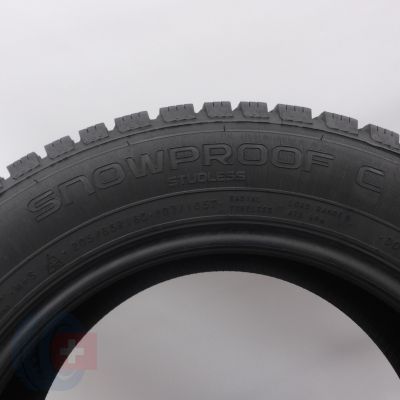5. Opony 205/65 R16C 2x NOKIAN 107/105T Snowproof C Zimowe 2024 Jak Nowe 7,8-8,2mm