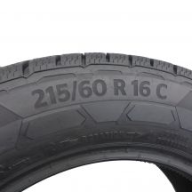 5. 2 x CONTINENTAL 215/60 R16C 103/101T VanContact Winter Zima 2015/16 7,8-8mm