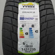 3. Opony 225/40 R18 2x NOKIAN 92V XL WR Snowproof P Zimowe 2026 