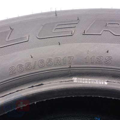 7. Opony 265/65 R17 4x BRIDGESTONE 112S Dueler A/T 693III M+S Letnie 2024 