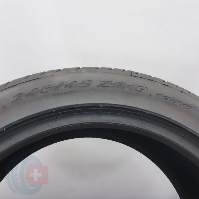 6. Opony 245/45 ZR19 2x PIRELLI 98Y P Zero MGT Letnie 2021