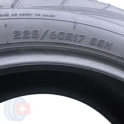 5. 4 x FALKEN 225/60 R17 99H HS449 EuroWinter Zima 2016 6-6,8mm