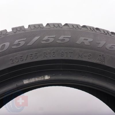 7. Opony 205/55 R16  2x PIRELLI 91T Cinturato Winter 2 Zimowe 2022 8,2mm