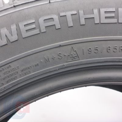 6. Opony 195/65 R16C 2x NOKIAN 104/102T Weatherproof C Zimowe 2017 Nieużywane