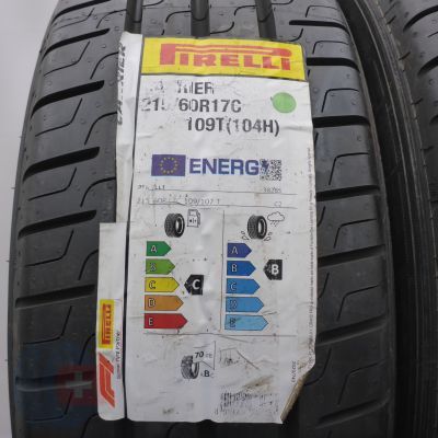 2. Opony 215/60 R17C 2x PIRELLI 109/107T Carrier Letnie 2022 Nieużywane