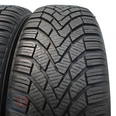 2. 4 x CONTINENTAL 195/65 R15 91T ContiWinterContact TS850 Zima 2014, 2015 5,5-7,5mm