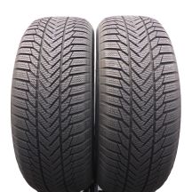Opony 225/55 R17 2x ESA TECAR 101V XL SuperGrip Pro zimowe 7,5-7,8mm 2022 Jak Nowe