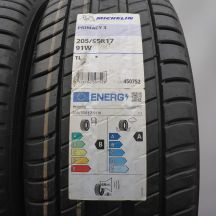 2. Opony 205/55 R17 2x MICHELIN 91W BMW Primacy3 Letnie 2021 Nieużywane