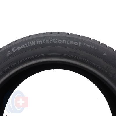 6. Opony 205/55 R18 2x CONTINENTAL 96H XL BMW ContiWinterContact TS830P Zimowe 2022 Jak Nowe Nieużywane 