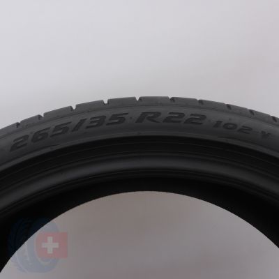 4. Opony 265/35 R22 2x PIRELLI 102V XL PZero PZ4 VOL Letnie 2023, 2024 6,8-7mm