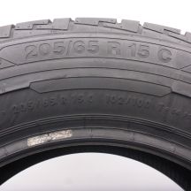 7. Opony 205/65 R15C 4x CONTINENTAL 102/100T ContiVanContact 100 Letnie 2019 8,8mm