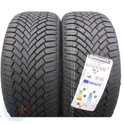 Opony 215/45 R16 2x CONTINENTAL 90V XL WinterContact TS 860 Zimowe 2021 Nieużywane