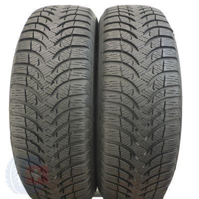 4. 4 x MICHELIN 185/60 R15 88H XL Alpin A4 AO Zima 2016 6-7mm