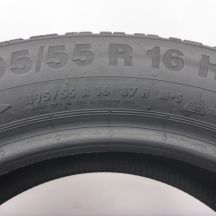 6. Opona 195/55 R16 1x CONTINENTAL 87H ContiWinterContact TS 850 Zimowa 2015 8mm