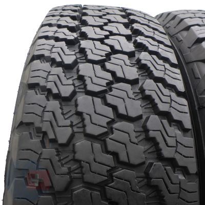 2. 2 x GOODYEAR 245/75 R17 110T Wrangler 2013 Wielosezon 9,5mm Jak Nowe