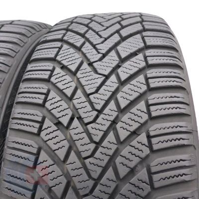 4. Opony 205/55 R16 2x CONTINENTAL 91T ContiWinterContact TS850 zimowe 6,5-7,2mm 2015