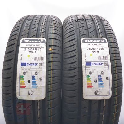 4. Opony 215/65 R15 4x BARUM 96H Bravuris 5HM Letnie 2022/23