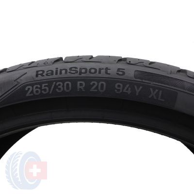 4. Opony 265/30 R20 2x UNIROYAL 94Y XL RainSport5 Letnie 2022 7mm