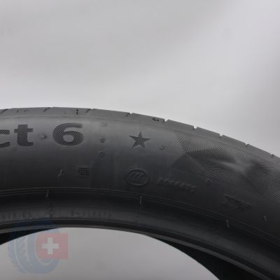 7. Opony 315/30 R22 2x CONTINENTAL 107Y XL BMW PremiumContact6 Letnie 2019, 2020 5,5-6,2mm