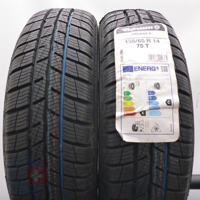 Opony 155/65 R14 2x BARUM 75T Polaris 5 Zimowe 2023