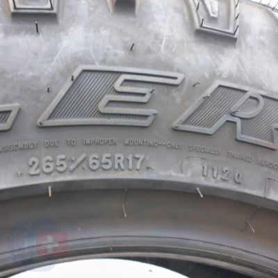 6. Opony 265/65 R17 2x GOODYEAR 112Q Wrangler Duratrac Letnie M+S 2023 Nieużywane