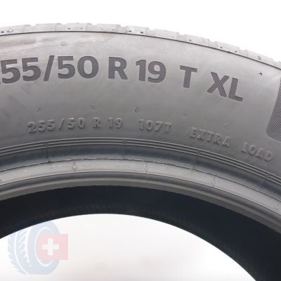 4. Opony 255/50 R19 2x CONTINENTAL 107T XL Seal EcoContact 6Q + Letnie 2023, 2024 6mm