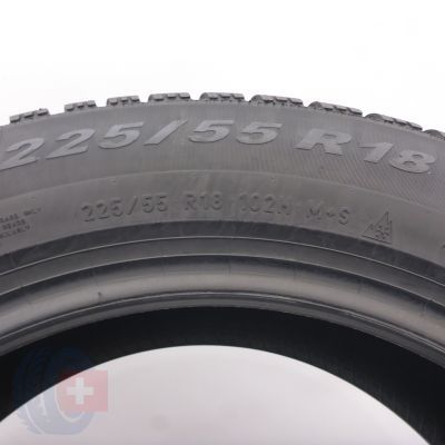 5. Opona 225/55 R18 1x PIRELLI 102H XL Cinturato Winter 2 M0 BMW Zimowa 2023 7mm 