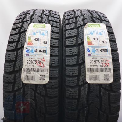 3. Opony 205/75 R16C 4x NOKIAN 113/111S WRC 3 Zimowe 2018 
