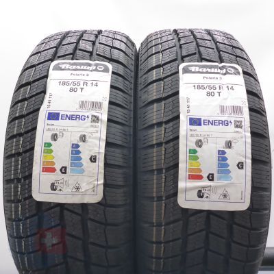 4. Opony 185/55 R14 4x BARUM 80T Polaris 3 Zimowe 2022 