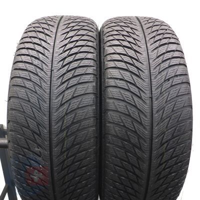 5. Opony 205/55 R17 4x MICHELIN 91H M0 PilotAlpin5 Zimowe 2018 Jak Nowe Nieużywane