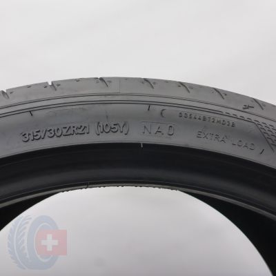 5. Opony 315/30 R21 2x GOODYEAR 105Y XL Eagle F1 SuperSport NA0 Letnie 2022 5,8mm