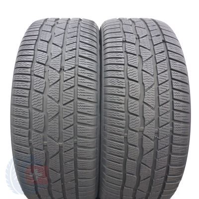5. Opony 235/45 R19 4x CONTINENTAL 99V XL ContiWinterContact TS830P AO zimowe 7-8mm 2018 Jak Nowe