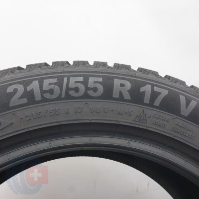 7. Opony 215/55 R17 4x SEMPETIT 98V XL Speed-Grip 5 Zimowe 2025 8, i 7,8mm