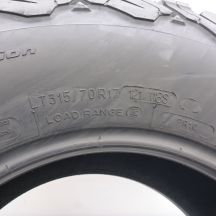8. Opony 315/70 R17 4x BFGOODRICH 121/118S All-Terrain Baja Champion Wielosezonowe 2015/17
