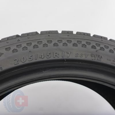5. Opony 205/45 R17 4x DUNLOP 88V XL SP Winter Sport 4D BMW RunFlat Zimowe 2017, 2024 7,2-7,5mm