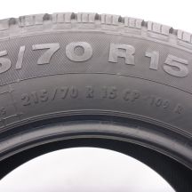 6. Opony 215/70 R15CP 4x CONTINENTAL 109R VancoCamper Letnie 2020 8,6-10mm