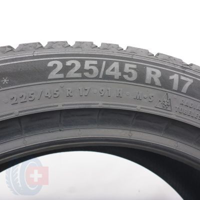 6. Opony 225/45 R17 4x SEMPERIT 91H Speed-Grip 5 Zimowe 2024 8-7,8mm