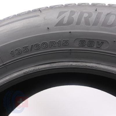 6. Opony 195/60 R15 2x BRIDGESTONE 88V Turanza T005 Letnie 2019 Jak Nowe