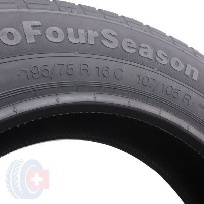7. 4 x CONTINENTAL 195/75 R16C 107/105R VancoFourSeason Wielosezon 2018 