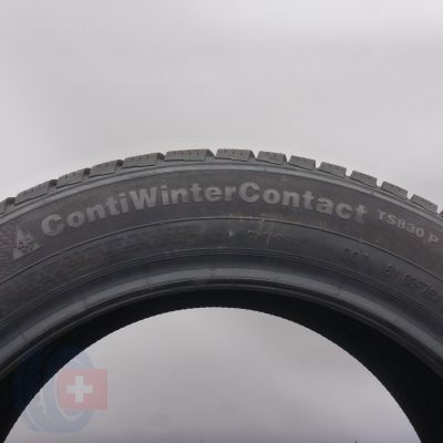 8. Opony 205/55 R17 4x CONTINENTAL 95H XL ContiWinterContact TS830P RunFlat BMW Zimowe 2021 Nieużywane 