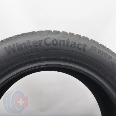 7. Opony 225/55 R17 4x Continental 101V XL WinterContact Ts 870 P Zimowe 2025 8,5-7,8mm