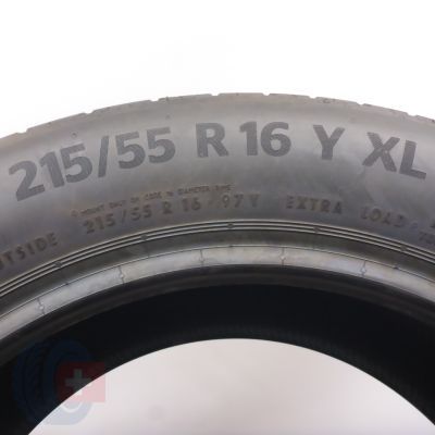 5. Opony 215/55 R16 2x CONTINENTAL 97Y XL EcoContact 6 Letnie 2021/22 