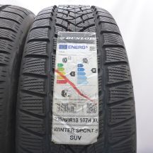 2. Opony 235/60 R18 2x DUNLOP 107H XL Winter Sport 5 SUV Zimowe 2021