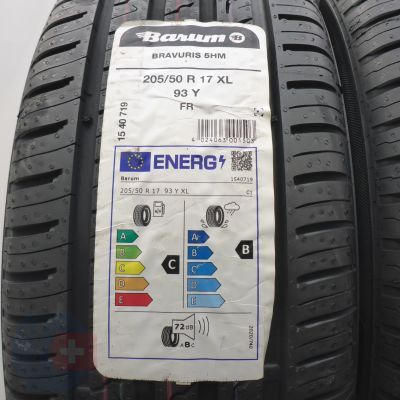 3. Opony 205/50 R17 2x BARUM 93Y XL Bravuris 5HM Letnie 2024 