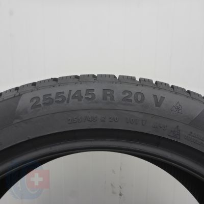 6. Opony 255/45 R20 2x CONTINENTAL 101V XL WinterContact TS 850 P A0 Zimowe 2023 8,8mm