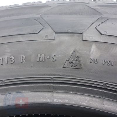 2. Opony 235/65 R16C 2x CONTINENTAL 115/113R VanContact Winter Zimowe 2024 6,5-7,2mm