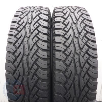 4. Opony 235/85 R16C 4x CONTINENTAL 114/111S Cross Contact AT M+S Letnie 2015 10-10,5mm